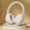 White, variant on Ankereame Bluetooth 5.3 Headset HIFI Foldable with 16H Battery Life - Wired/Wireless 40mm Driver, Type-C Fast Charge, Lightweight Pink Headphones