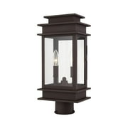 Livex Lighting Princeton 2 Light Outdoor Post Lantern