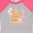 thumbnail image 4 of Inktastic Cute Teddy Bear 1st Birthday Party Boys or Girls Baby Bodysuit, 4 of 5