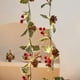 thumbnail image 5 of Decoraciones Del Árbol de Navidad Llevó la Lámpara de Cobre Navidad Aguja Cono Rojo Navidad Lámpara Decorativa Árbol de Navidad Vida, 5 of 6