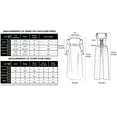 thumbnail image 5 of Boho Set Medieval Irish Costume Chemise and Over Dress, Black, Small, 5 of 5
