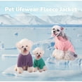 thumbnail image 4 of Dog Winter Coat,Warm Dog Jacket with Harness Built in Dog Cold Weather Coats with Zipper On Back Pet Vest Dogs Plush Fleece Dog Clothes Soft Snow Apparel for Small Dogs, 4 of 13
