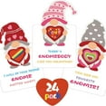 thumbnail image 7 of 24 Count Valentine's Day Stationery Gift Set Heart Shaped Erasers and Cards for Classroom Exchange School Party Favors Gnome Love Message Cards (24 Count) Heart, 7 of 7