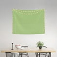 thumbnail image 2 of Kdxio Green Gingham Wall Hanging Tapestries Banner For Bedroom College Dorm Home Living Room Party Decor 29X37 In, 2 of 8