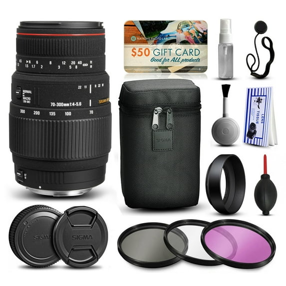 Sigma 70-300mm F4-5.6 APO DG Macro Kits