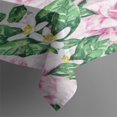 thumbnail image 3 of Pioneer Flower Floral Print Pattern Rectangle Tablecloth 60"x84",Waterproof Polyester Rectangle Table Cloth, Wipeable Spillproof Polyester Tablecloth for Dining, Camping, Indoor and Outdoor, 3 of 5