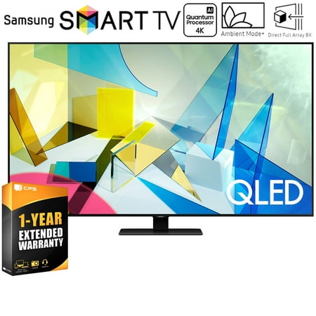 Samsung QN49Q80TA 49-inch 4K QLED Smart TV (2020 Model) Bundle with 1 Year Extended Warranty(QN49Q80TAFXZA 49Q80TA 49Q80 49 Inch TV)