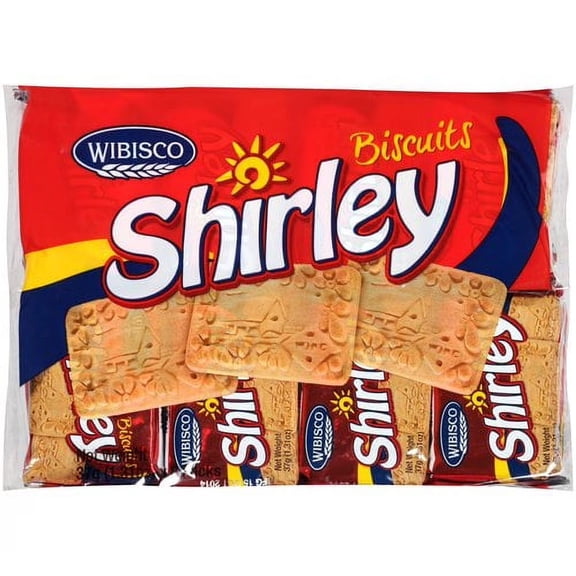 Wibisco Shirley Biscuits 1.31oz (8 Count) – Jamaican Sweet Biscuits – Classic Caribbean Snack