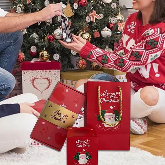 BKER Merry Christmas Surprise Gift Box Surprise Gift Box Explosion For And Birthday Folding Bouncing Gift Box Merry Christmas