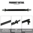 thumbnail image 4 of Unique Bargains 1pair 100mm 3.94' Splitter Support Rods Adjustable Front Rear Bumper Lip Splitter Strut Rod Tie Support Bars Black, 4 of 6