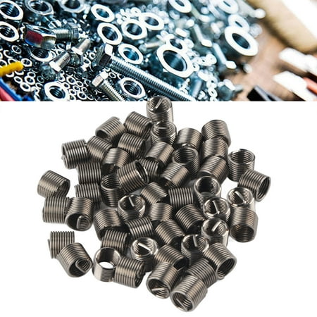 

Thread repair kit 50pcs stainless steel female thread repair plugin kit steel wire thread plugin screw kit type M12 x 1.5[1.5D]