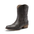 thumbnail image 1 of Botas de Tobillo Cowboy para Mujer DREAM PAIRS Gris Talla 9.5, 1 of 7