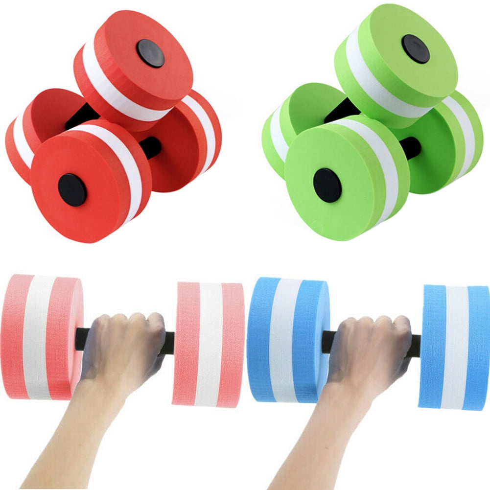 DGROEE 1pc/2pcs Sports Aquatic Exercise Resistance Dumbbells Aqua