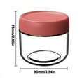 thumbnail image 3 of Glass Jars for Overnight Oats with Lids in Vibrant Colors 300ml, 3 of 8