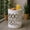 White, variant on Homy Casa Outdoor Patio Side Table – Modern Metal Accent End Table for Balcony, Porch & Garden, Black
