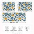 thumbnail image 2 of Yayeee Pillowcase Standard Size Set of 2 Satin Wrinkle Resistant Envelope Pillow Case, Whimsy Daisy Pattern, 2 of 8