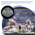 thumbnail image 2 of 4pcs útiles útiles acrílico divisor de succión clips práctico de peces tanques divisor clips, 2 of 5