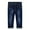 DeepBlue-2327, variant on KIDSCOOL SPACE Baby Girl Boy Jeans,Little Kid Elastic Band Inside Ripped Denim Pants,Light Blue,18-24 Months
