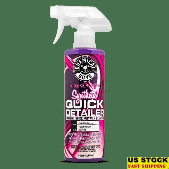 STARLIGHT- Synthetic Quick Detailer Streak-Free Shine Removes Dirt Brake Dust 16 Oz Spray
