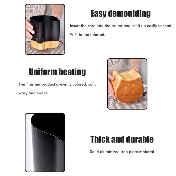 Aluminized Plate Bread Loaf Pans Non Stick Bread And Loaf Pans Cute Cat Shaped Bread Baking Cake Bread Bakeware