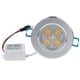 thumbnail image 4 of Toystoory Foco empotrable de luz de techo LED regulable de 4 * 3W Luz blanca fría 100-140V Iluminación y accesorios cálido Toystoory HA024488-02, 4 of 6