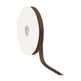 thumbnail image 2 of LaRibbons 5/8" Brown Double Face Satin Ribbon, 100 Yards, 2 of 6