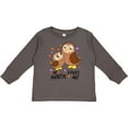 thumbnail image 3 of Inktastic My Auntie Loves Me- Cute Owl Family Boys or Girls Long Sleeve Toddler T-Shirt, 3 of 5