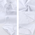thumbnail image 4 of Boys Button Down Dress Shirts Short Sleeve Uniform Shirt Collared Shirt Basic School Uniform, 4 of 7