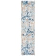 thumbnail image 2 of SAFAVIEH Aston Calanthia Abstract Runner Rug, Navy/Gold, 2' x 8', 2 of 9