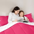 thumbnail image 5 of Feelyou Damask Floral Queen Comforter Set, Western Hippie Mandala Bedding Set, 3pcs, 5 of 8