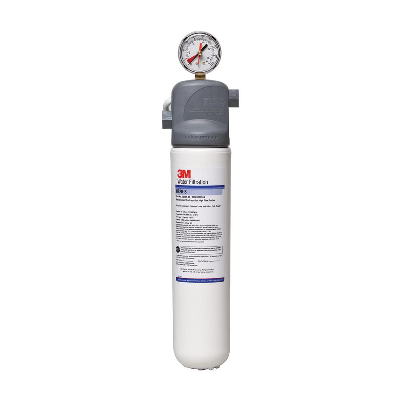 3m Filtration Water Filter System,3/8In NPT,1.5gpm 5616003