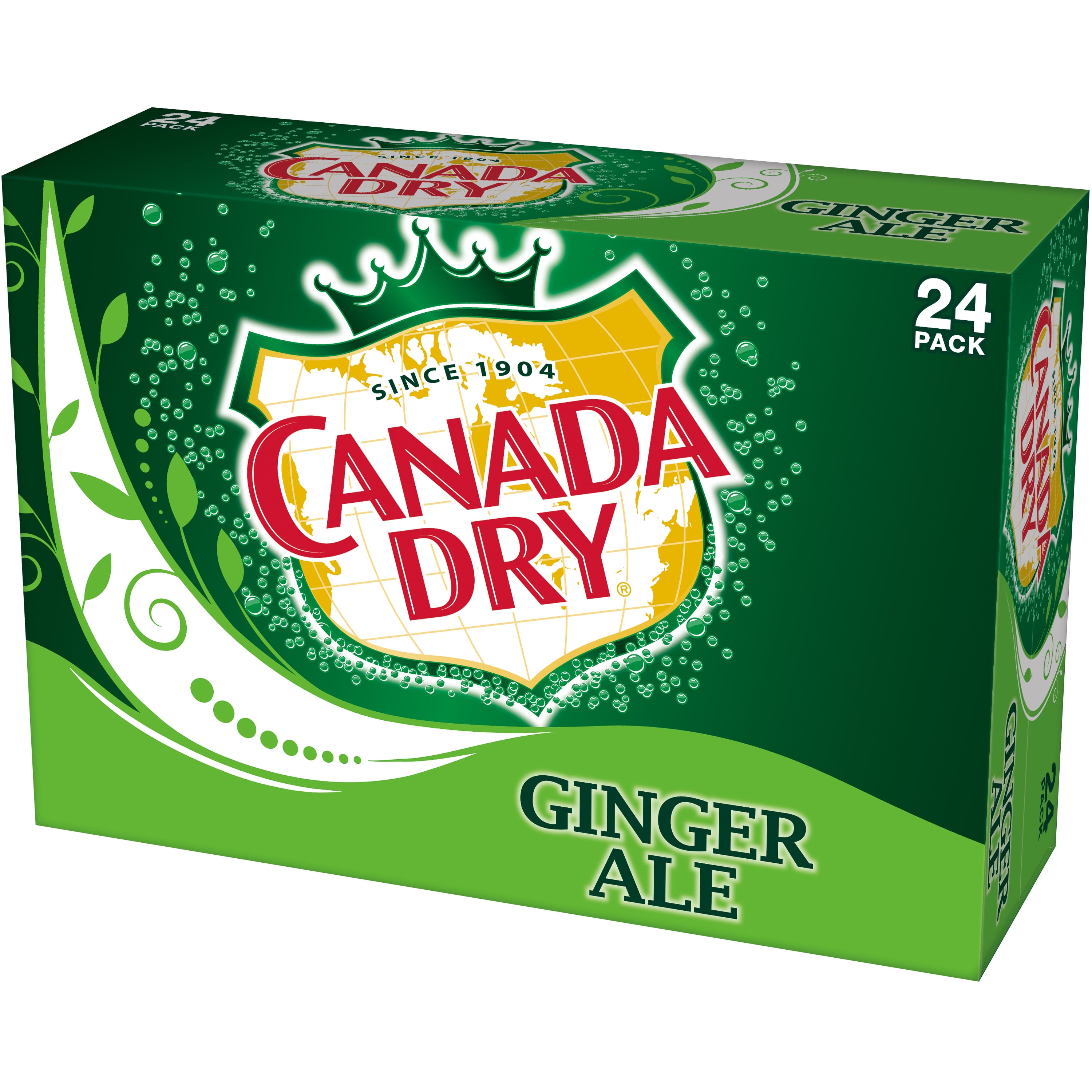 Buy Canada Dry Ginger Ale Soda, 12 fl oz cans, 24 pack Online at Lowest