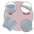 thumbnail image 4 of TOPTIE 6 Pcs Wrist Sweatband for Men and Women Tennis, Sport Sweat Knit Wristband for Pickleball Yoga- Grey, 4 of 8