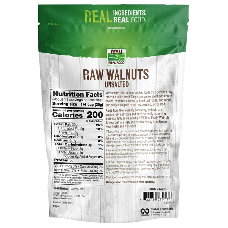 Walnut Halves Nutrition Facts