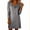 #0247-Gray, variant on Women's 2026 Spring Summer Dress Tunic Tops for Leggings Long Sleeve Sweater Cowl Neck Fashion Shirt Dress