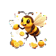 thumbnail image 4 of Vibrant Stationery Stickers Bee Kids Stickers Toy Lemon Graffiti Decals for Laptops Notebooks Phone, 4 of 9