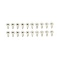 thumbnail image 2 of Greeniant KK-A06B-10 Kayak Deck Loop Set 10pcs Nylon Tie Down Pad Eyes con 20 tornillos de fijación para barcos de pesca al aire libre Canoa Kayak Deportes acuáticos Greeniant OD005943-00, 2 of 6