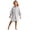 Grey, variant on WXFAZCVU Girls Cover Up Swimming Beach Fashion Full Zip Hooded Capes Bathrobes Going Out Size 7-14 Years