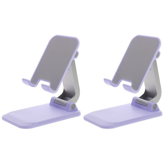 Masteelf 2pcs Universal Cell Phone Stand Adjustable Height Phone Stand  Foldable Cell Phone Holder