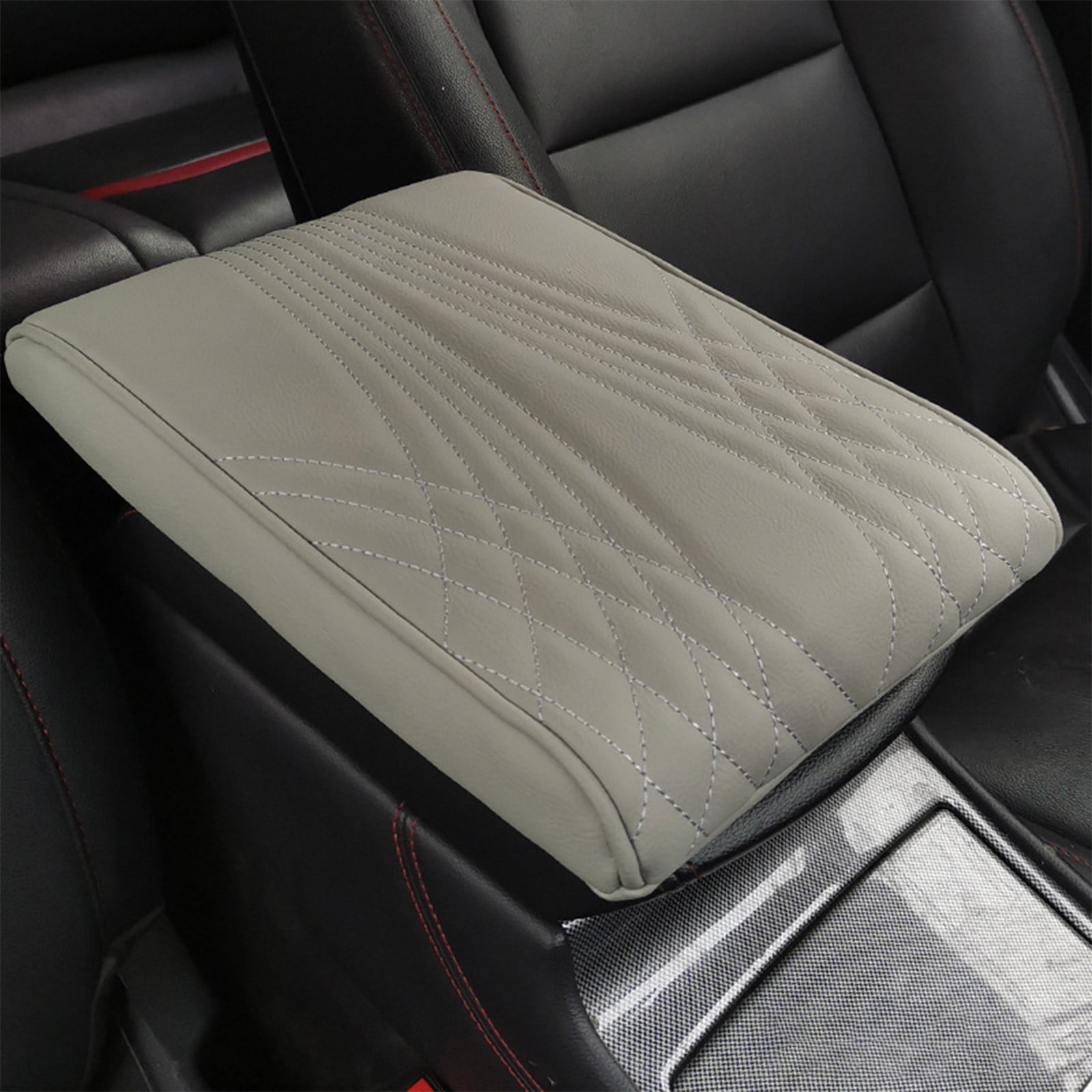 KIHOUT Discount Leather Car Armrest Box Pad Car Center Console