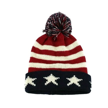 AD Patriot's Pride Beanie with Pom