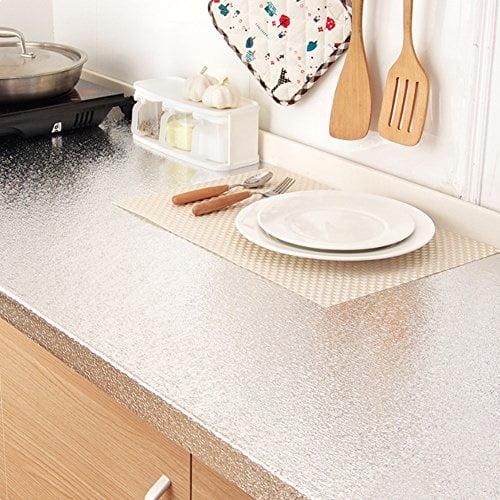 Bestevers Kitchen Waterproof Aluminum Foil Stickers Anti Greasy