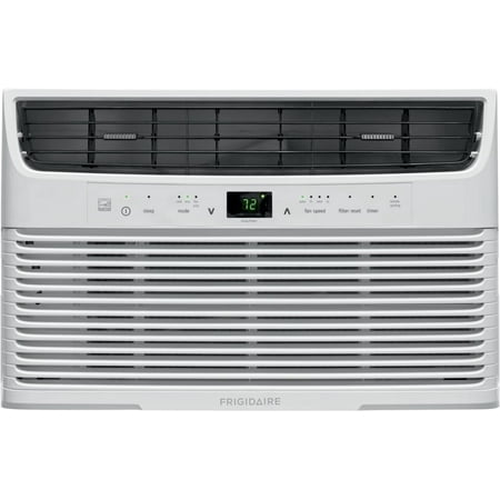 Frigidaire FFRE063ZA1 19" Window-Mounted Air Conditioner with 6000 BTU Cooling Capacity; Programmable Timer; Remote Control; in White