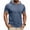 Blue, variant on Men's Short Sleeve Hoodie Workout Gym Athletic Cotton Lightweight Hooded T Shirts Sweatshirt Size M-3XL Dark Gray