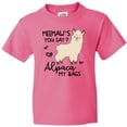 thumbnail image 3 of Inktastic Meemaw's You Say Alpaca My Bags Youth T-Shirt, 3 of 5