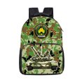 thumbnail image 1 of Mochila escolar de anime sin mangas con camuflaje para niños y niños, 1 of 3