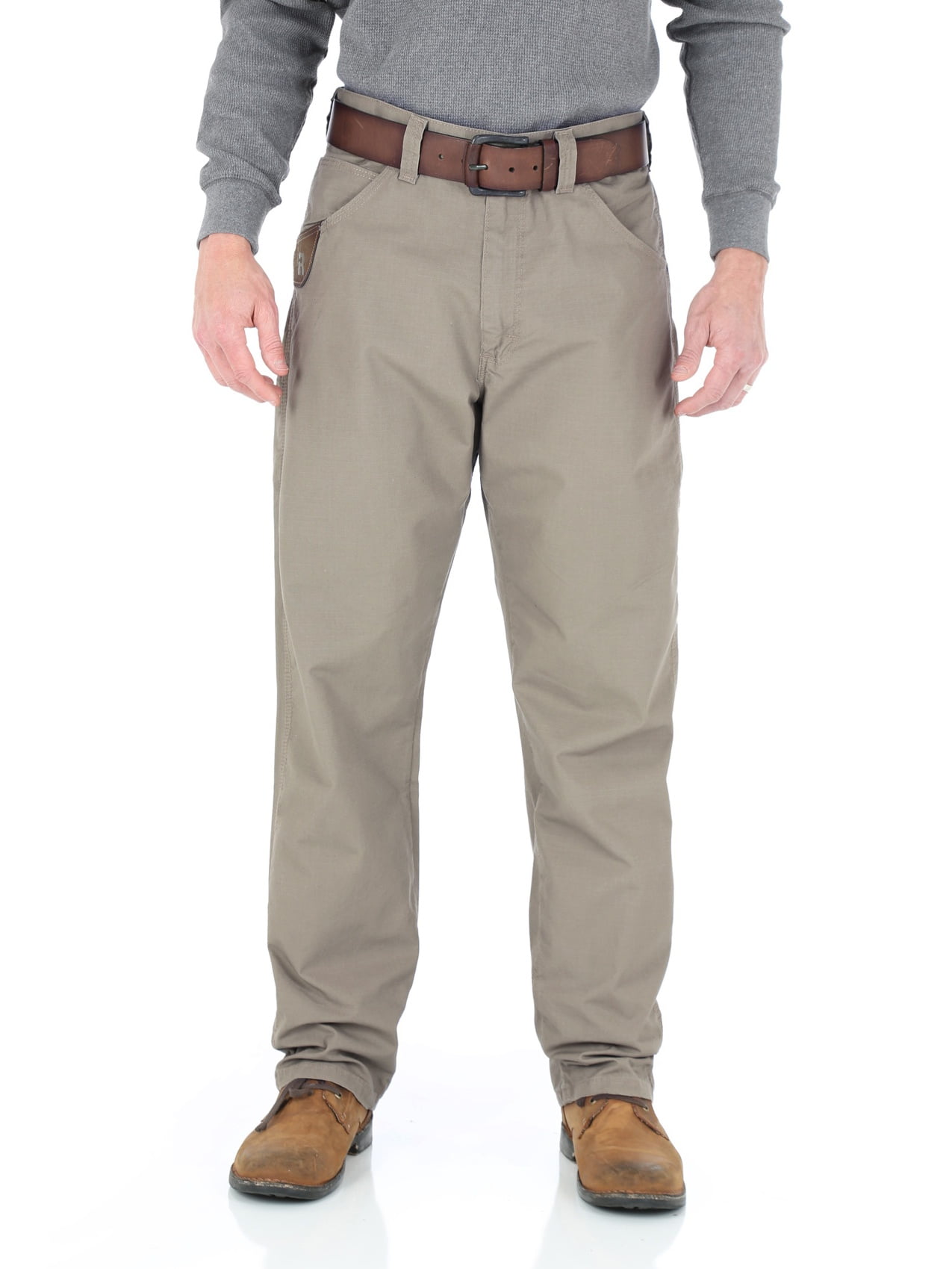 wrangler riggs workwear men's technician pants, loden, w33 l30 