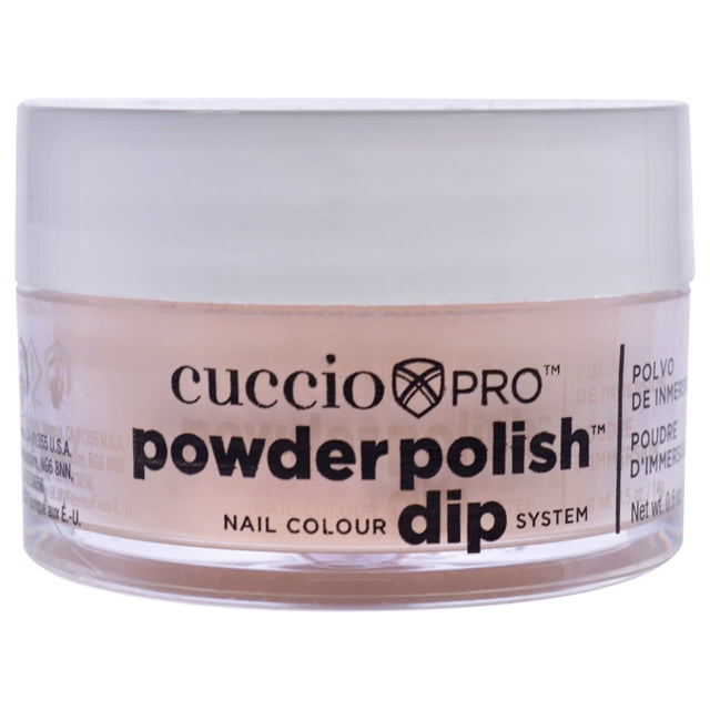Sistema de inmersión Cuccio Pro Powder Polish Flattering Peach 0.5 oz