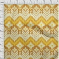 thumbnail image 4 of oneOone Cotton Poplin Twill Yellow Fabric Asian Ikat Quilting Supplies Print Sewing Fabric By The Yard 56 Inch Wide, 4 of 4