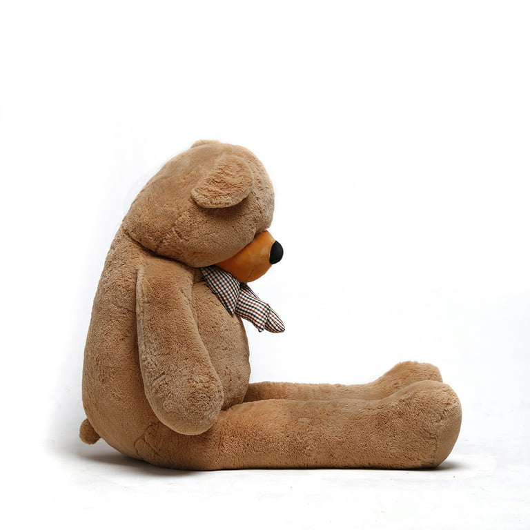 Joyfay 47 Giant Teddy Bear Light Brown 120 cm Stuffed Teddy Bear Soft Toy  Valentine's Big Gift